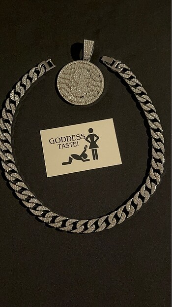  Beden gri Renk Dolar cuban chain