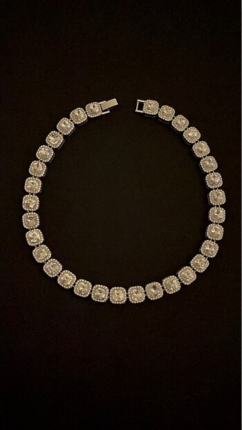  Beden Glass Rhinstone Cuban Chain