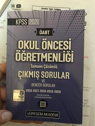 KPSS OKUL ÖNCESİ ÖABT ÇIKMIŞ SORULAR