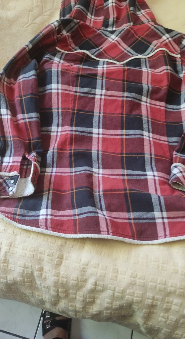 Kapüşonlu Oduncu Tarzı Kadın Gömlek - Görsel 4