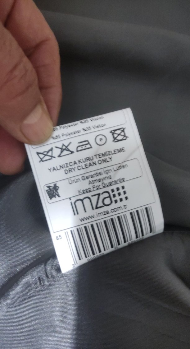 Düğmeli Siyah Erkek Yelek - Görsel 5