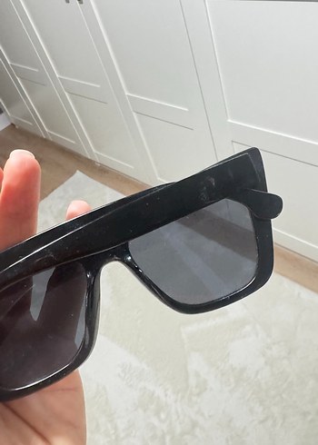 Parizyen Gotik Kadın Siyah Parlak Gözlük - Görsel 3