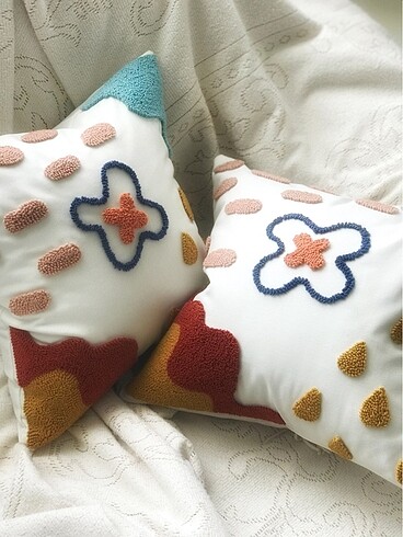 Zara Home Punch kırlent set 2 li