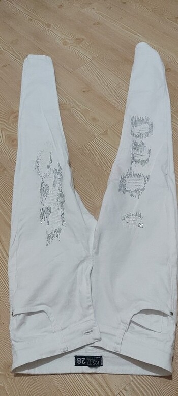 Likralı kot pantolon