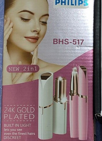 Kalem kas ve bıyık düzeltme epilator 