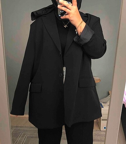 Siyah Blazer ceket