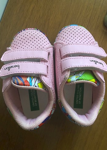 Benetton Kız Çocuk Pembe Spor Ayakkabı - Görsel 2