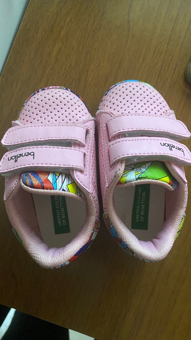 Benetton Kız Çocuk Pembe Spor Ayakkabı - Görsel 2