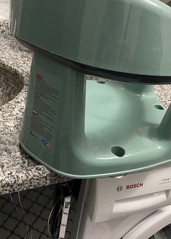 Turkuaz Gri Bebek Mama Sandalyesi banyo oturağı - Görsel 4