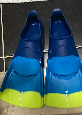 Erkek Mavi Spor Lastik Yüzme Paleti - Görsel 4