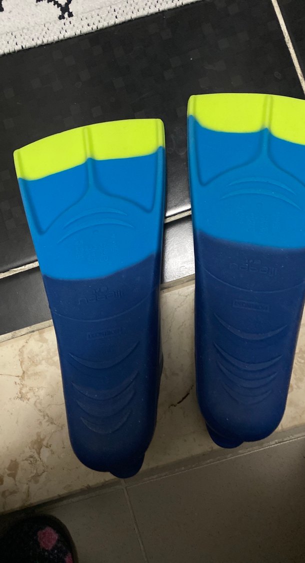 Erkek Mavi Spor Lastik Yüzme Paleti - Görsel 2