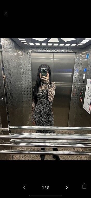LEOPAR ELBİSE