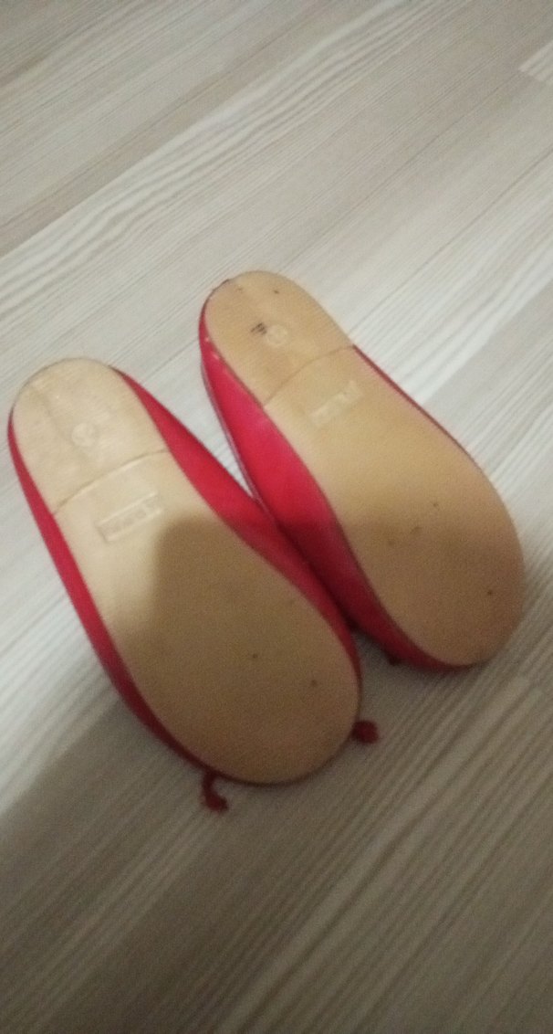 Kız Çocuk Kırmızı Fiyonklu Babet - Görsel 4