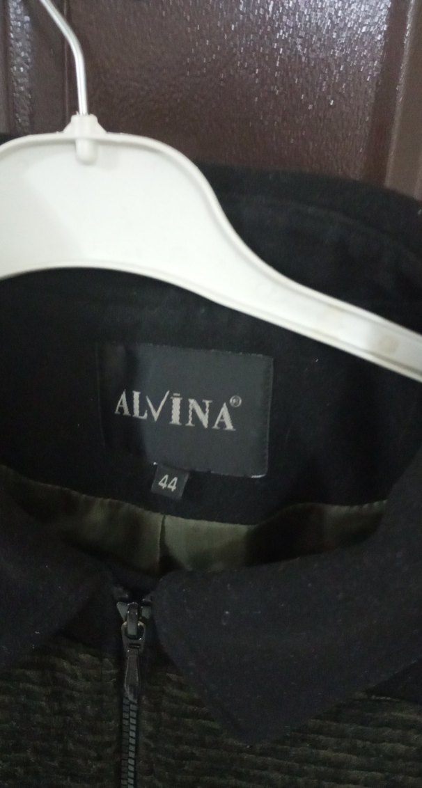 Siyah Süet Kadın Uzun Kürklü Kaban - Görsel 3