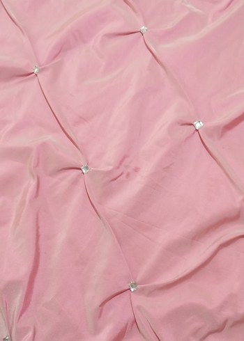 Nakışlı Pembe Yatak Örtüsü - Görsel 5