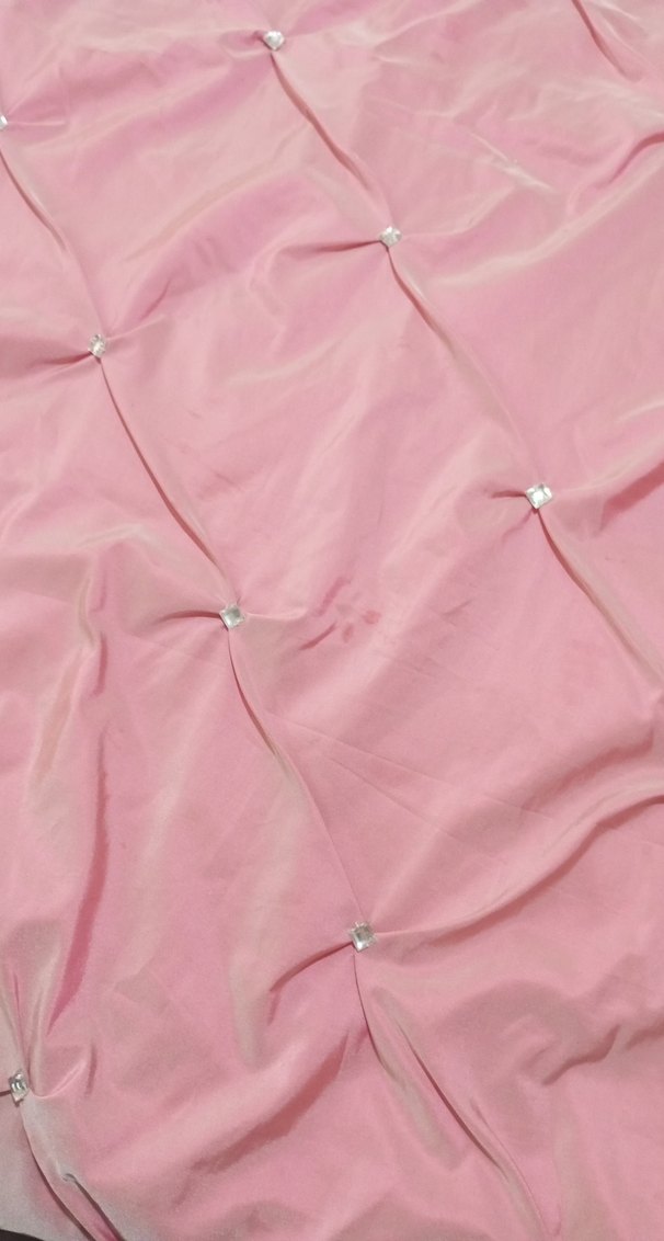 Nakışlı Pembe Yatak Örtüsü - Görsel 5