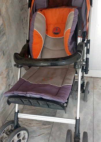 Gri Bebek Arabası - Görsel 3