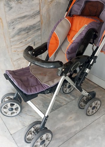 Gri Bebek Arabası - Görsel 2