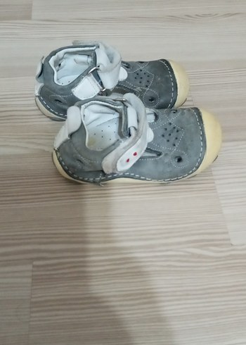 Gri Erkek Bebek İlk Adım Ayakkabısı - Görsel 4