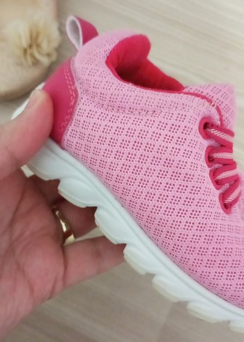 Kız Çocuk Pembe Fırfırlı Spor Ayakkabı - Görsel 4