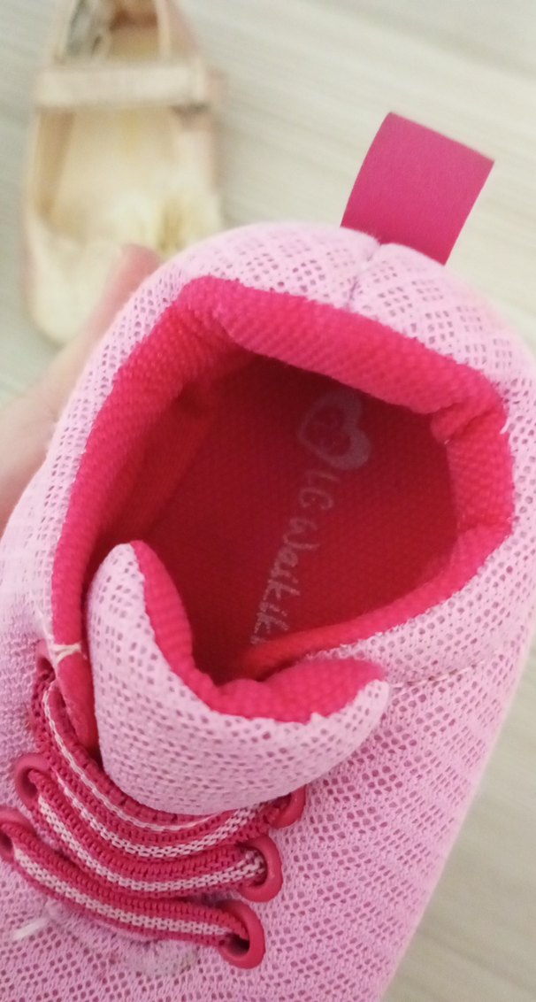 Kız Çocuk Pembe Fırfırlı Spor Ayakkabı - Görsel 3