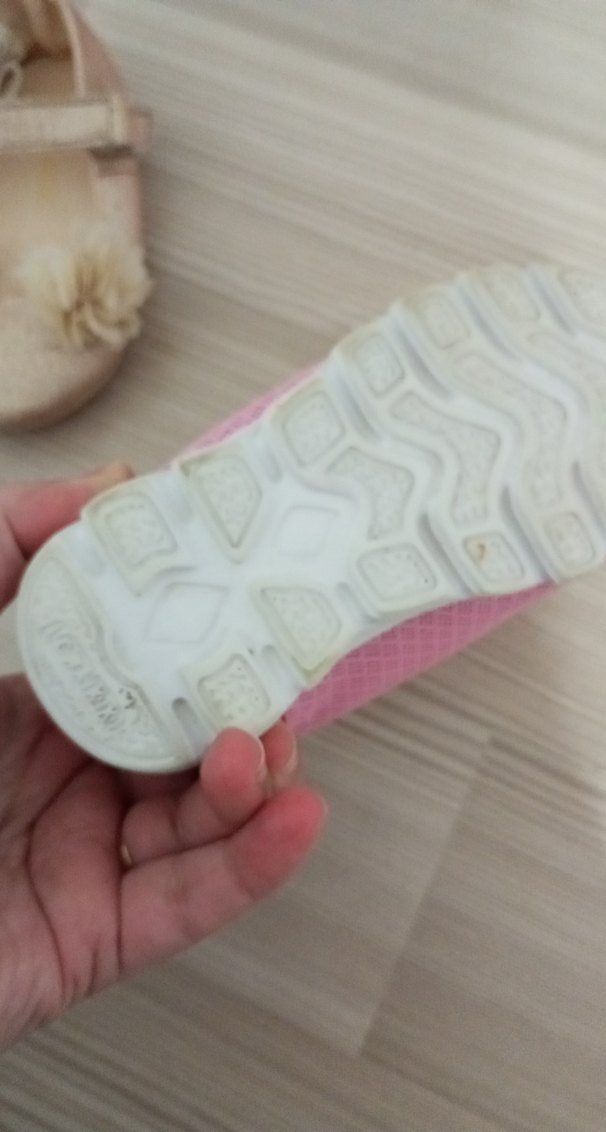 Kız Çocuk Pembe Fırfırlı Spor Ayakkabı - Görsel 5