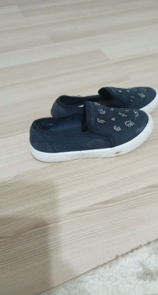 Kadın Gri Nakışlı Ve Payetli Spor Ayakkabı - Görsel 3