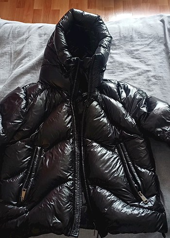 Lufian kaz tüyü parlak mont (erkek) - Görsel 4