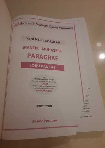 LGS Mantık-Muhakeme Paragraf Soru Bankası - Görsel 2