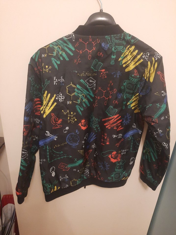 B&G Nebatti marka erkek Çocuk Renkli Baskılı Fermuarlı mont - Görsel 4