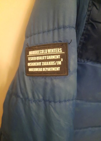 Erkek Çocuk Lacivert Fermuarlı Mont - Görsel 5