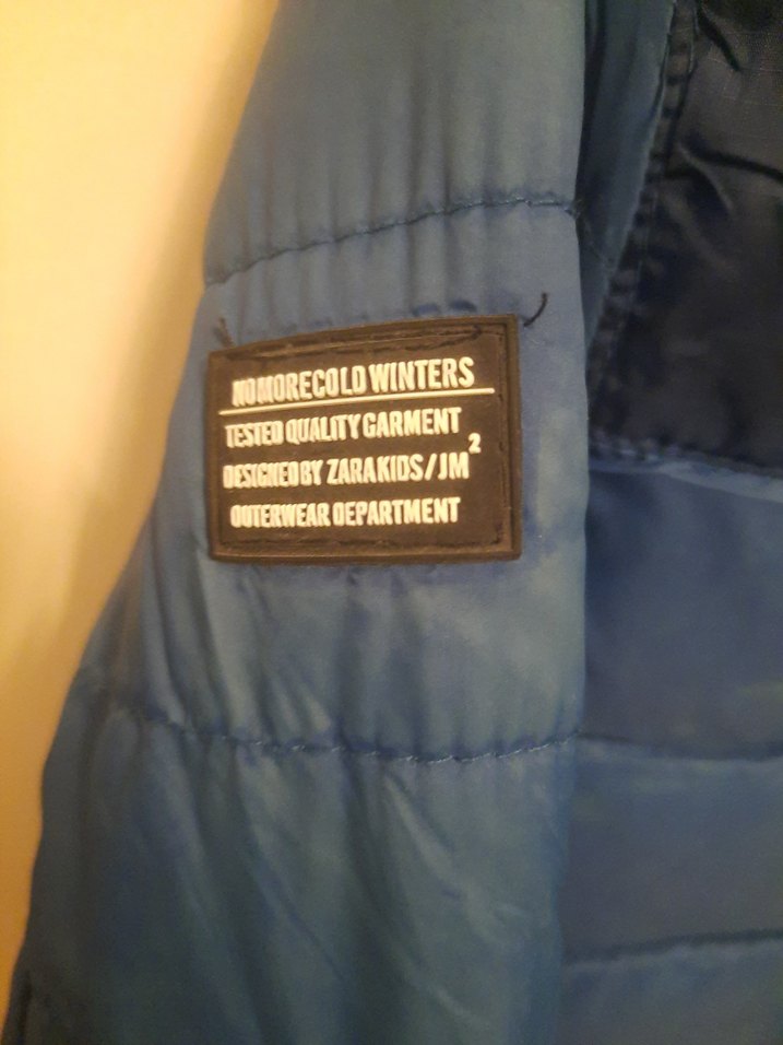 Erkek Çocuk Lacivert Fermuarlı Mont - Görsel 5