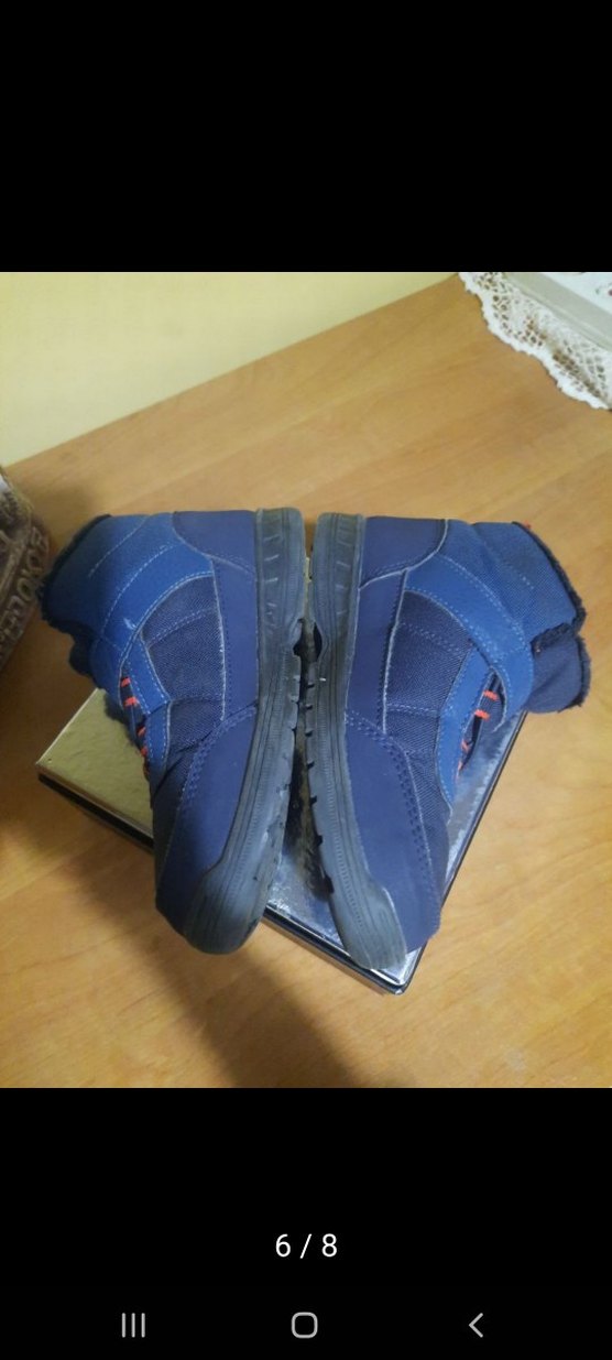 Erkek Çocuk decathlon su geçirmez içi tüylü kar botu - Görsel 5