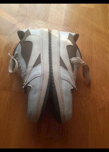 Erkek Nike Travis Scott Jordan 1 low mocha Spor Ayakkabı - Görsel 6