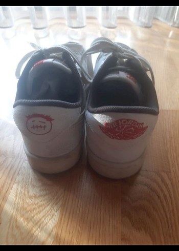 Erkek Nike Travis Scott Jordan 1 low mocha Spor Ayakkabı - Görsel 3