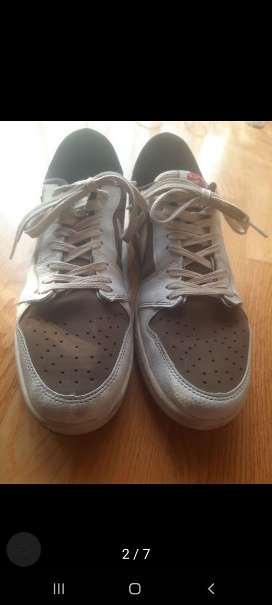 Erkek Nike Travis Scott Jordan 1 low mocha Spor Ayakkabı - Görsel 2