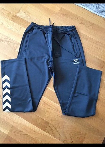 Hummel Gri Fermuarlı Sweatpants - Görsel 3