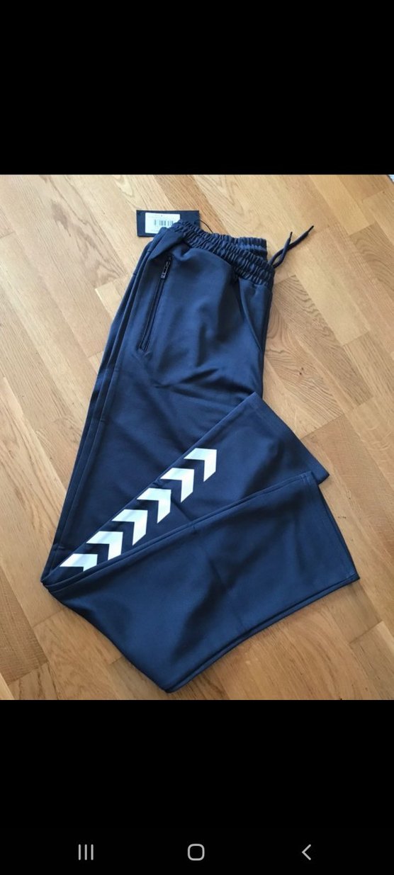 Hummel Gri Fermuarlı Sweatpants - Görsel 4