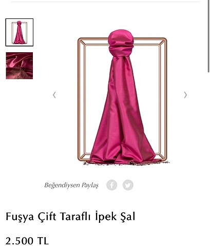 İpekevi çiftaraflı fuşya