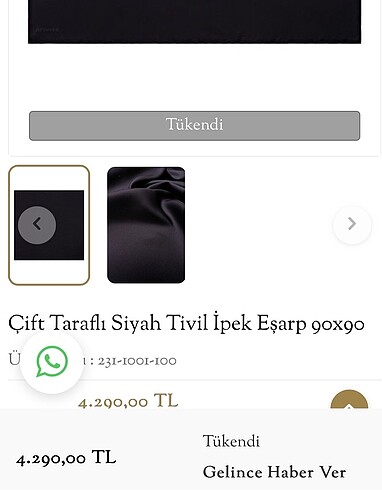 İmannoor çiftaraflı eşarp