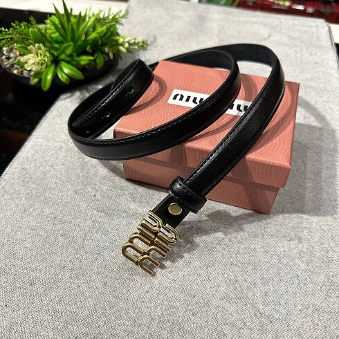 Miu miu kadın kemer 2 cm