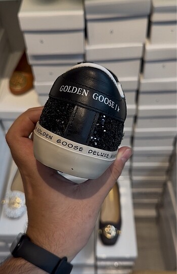 36 Beden siyah Renk Golden Goose Deri Kadın Sneakers