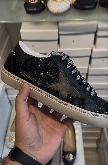 Golden Goose Deri Kadın Sneakers