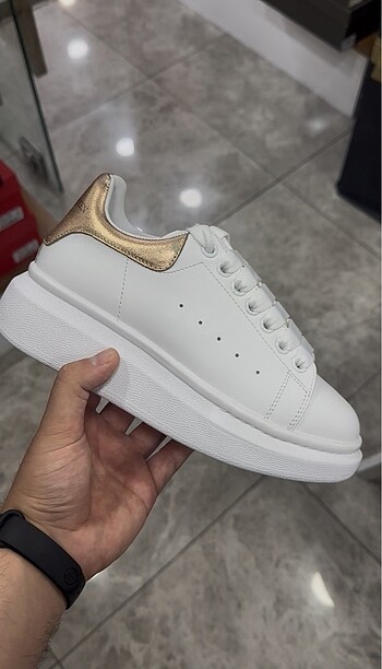 Alexander Mcqueen Deri Kadın Ayakkabı Premium