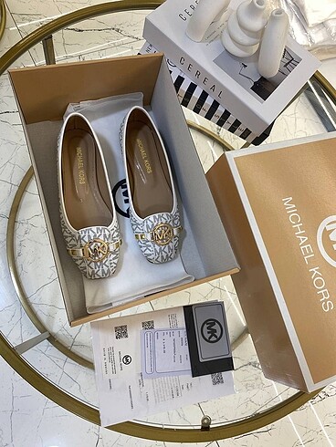 Michael Kors Mk Kadın babet ayakkabı deri