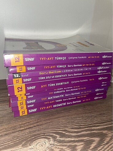12.sınıf uğur set halinde kitap