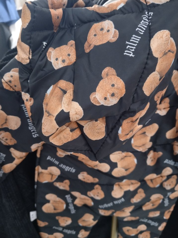 Kahverengi Ayıcık Desenli Bebek Tulumu - Görsel 4