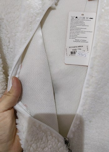 kuzu peluş hırka - Görsel 3