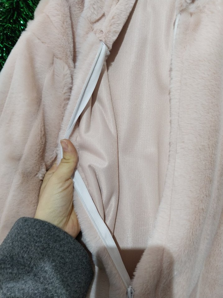 peluş mont - Görsel 4