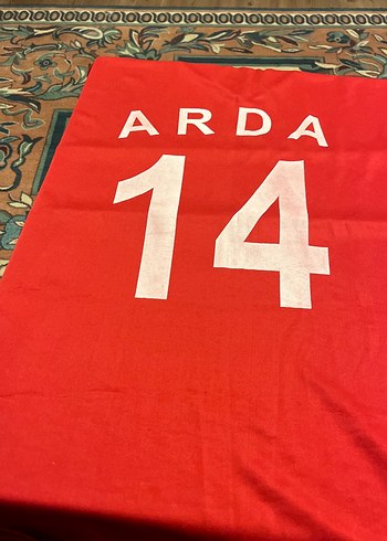 Kırmızı V Yaka Erkek Spor Forması - Görsel 4